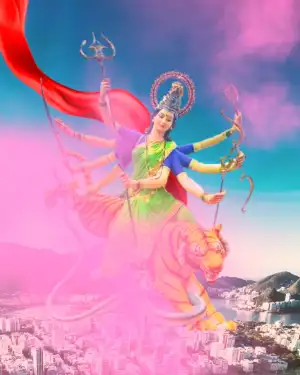 Devi Maa Durga Navratri Background HD Download