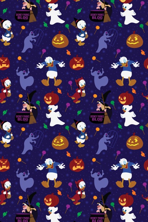 Disney Halloween Phone Mobile Wallpaper HD