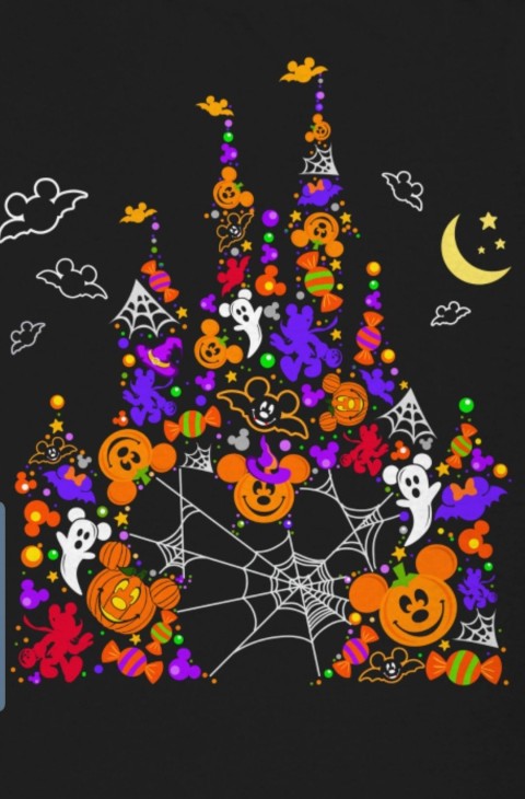 Disney Halloween Phone Mobile Wallpaper HD