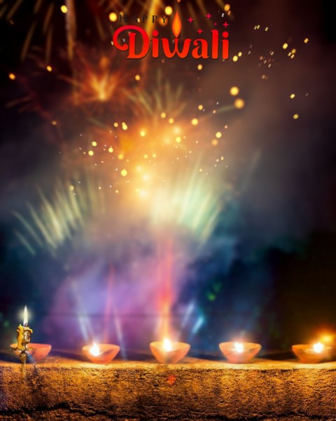 Diwali Background For CB Picsart Editing