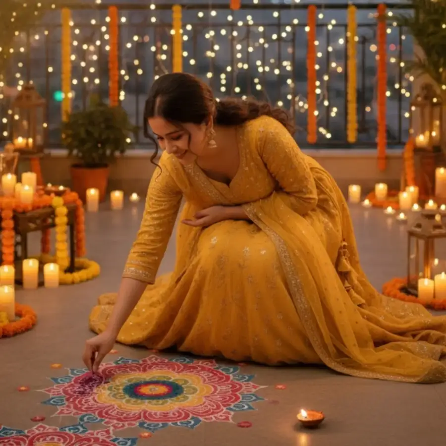 Thumbail Of Gemini Diwali  Ai Photo Editing Prompt