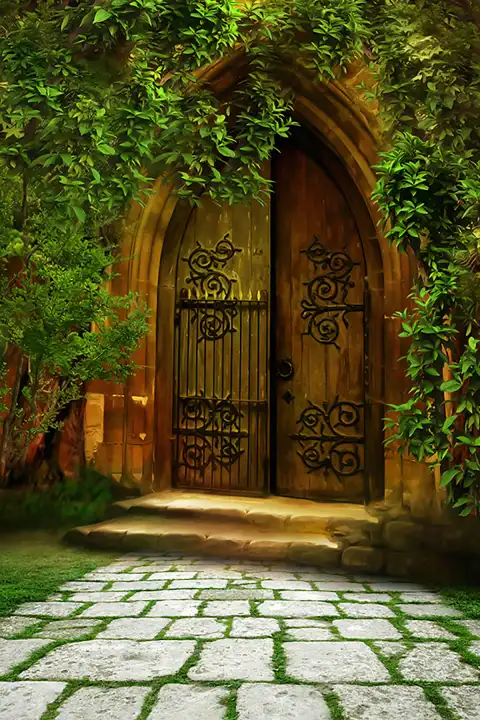 Door Outdoor Studio Background HD Download