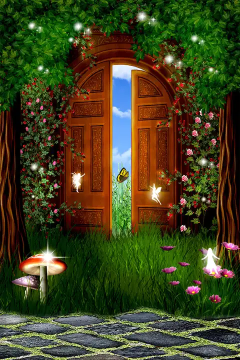 Door Outdoor Studio Background HD Download