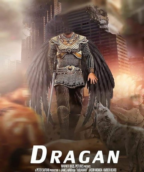 Dragan Poster Photo Editing Background HD Download