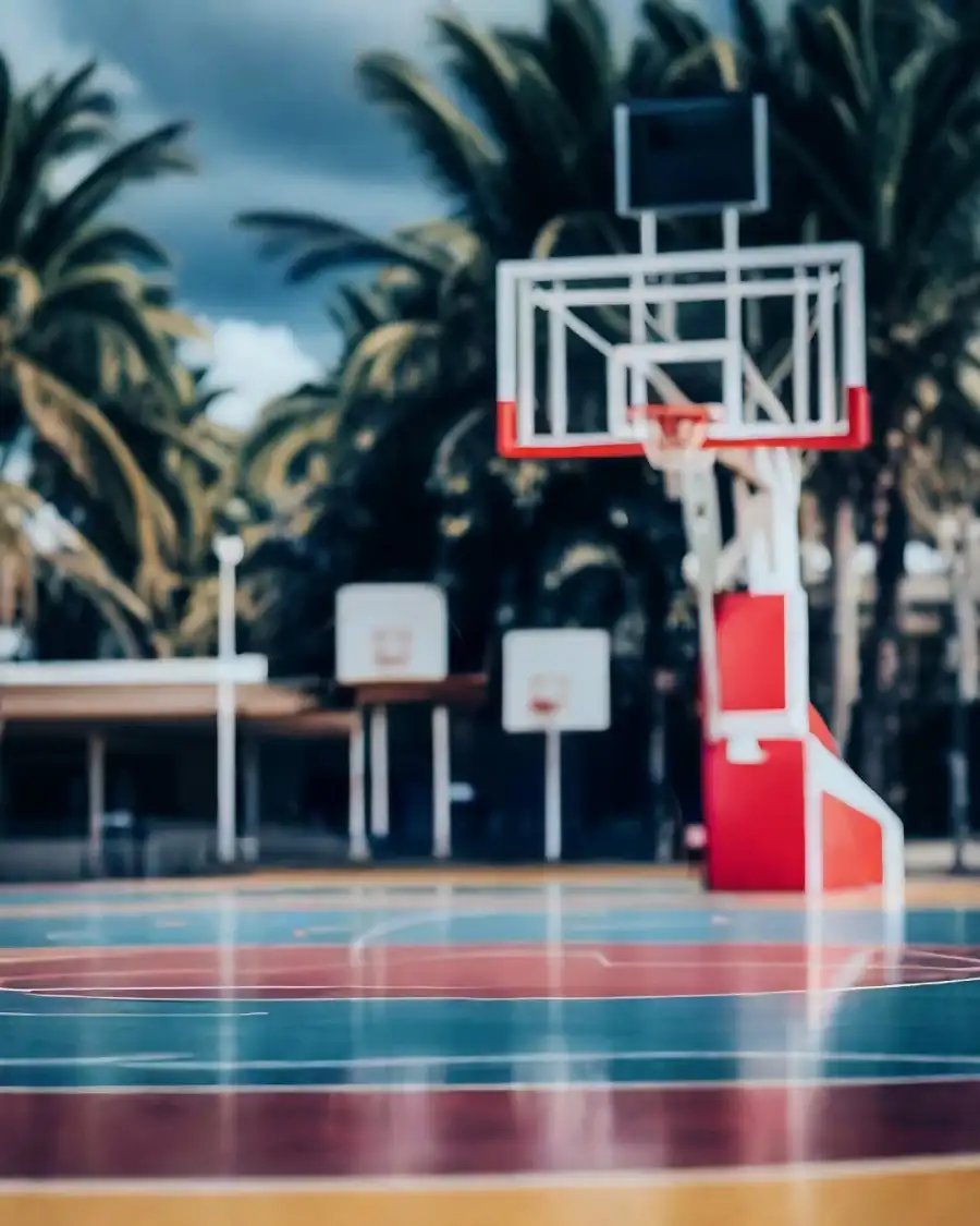 Editing Basketball Hoop With A Basketball Hoop     Background