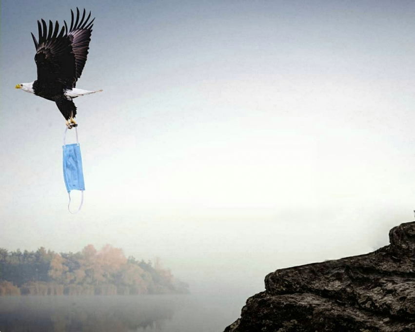 Eagle Mask CB Background Download