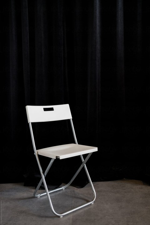 Empty Chair Dark HD Background Wallpaper Download