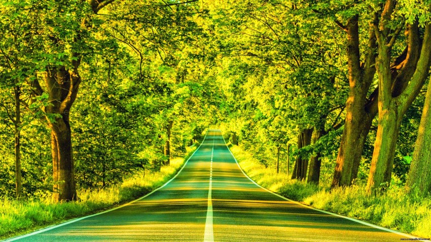 Empty Road Editing Background HD Background