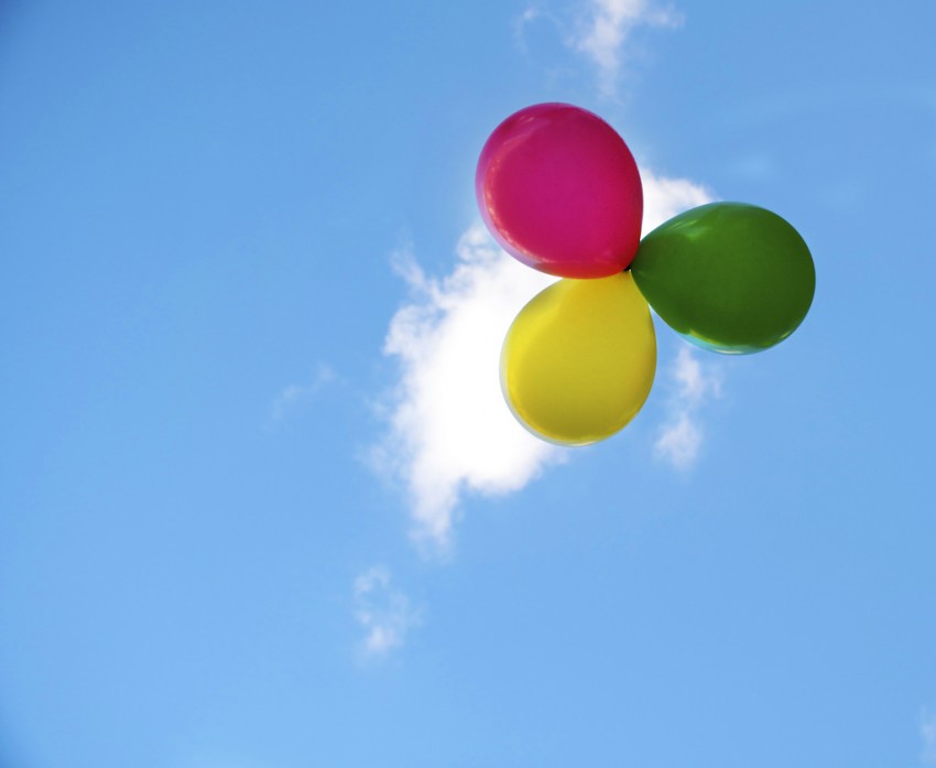 Event Sky Balloon PowerPoint Background Download