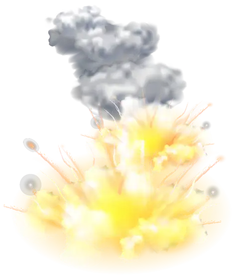 Explosion Smoke Fire PNG HD Images Download