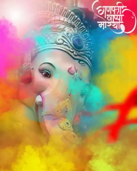 Face Of Ganpati God Picsart Editing Background HD