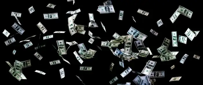 Falling Dollar Money Background Images