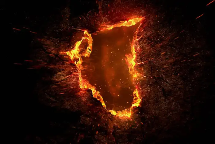 Fire Crack Background HD Images Download