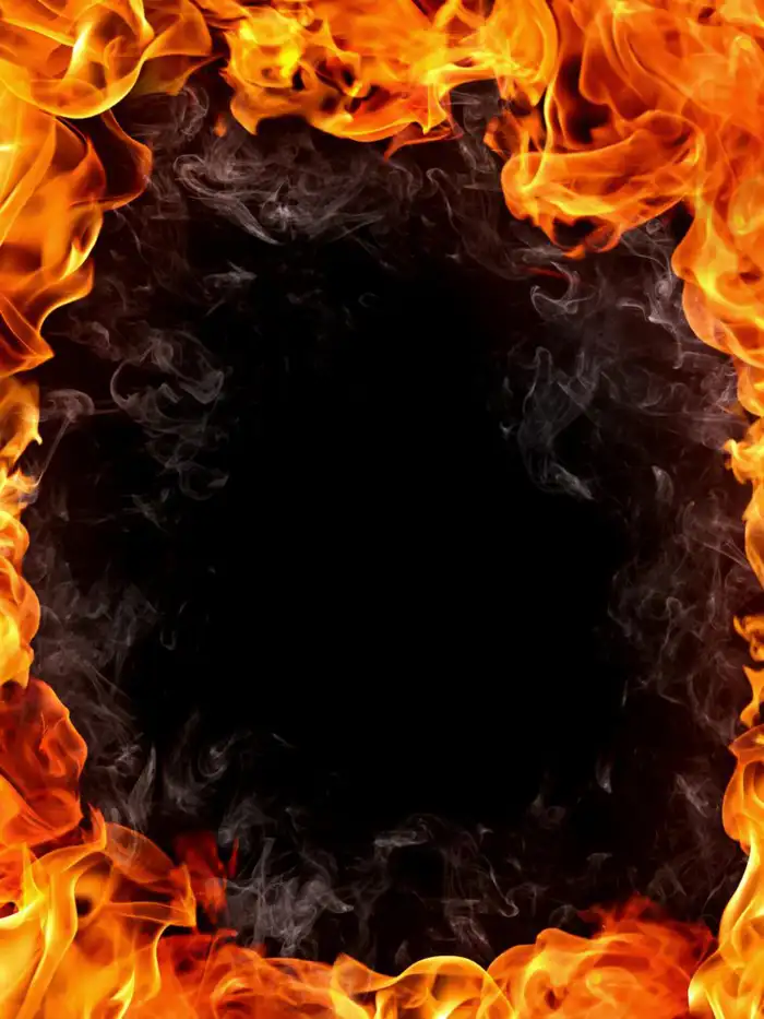 Fire Frame Background HD Images Download