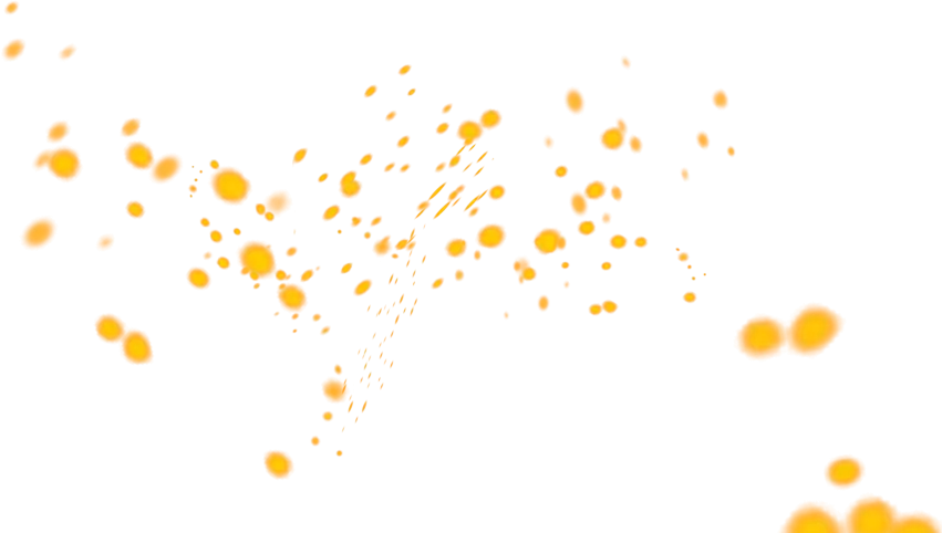 Fire Sparkles Transparent SHape PNG