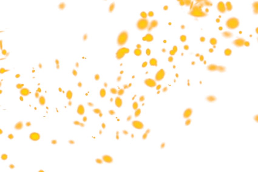 Fire Sparkles Transparent SHape PNG