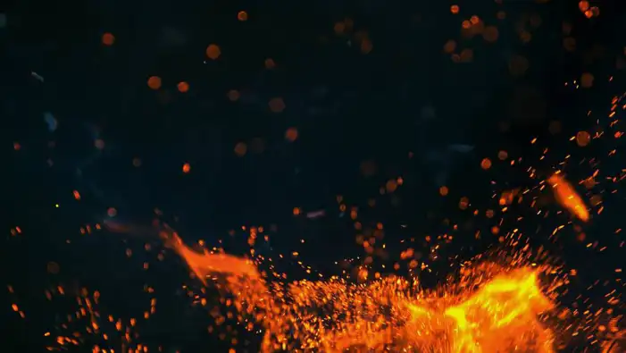 Fire Sparks Background HD Images Download