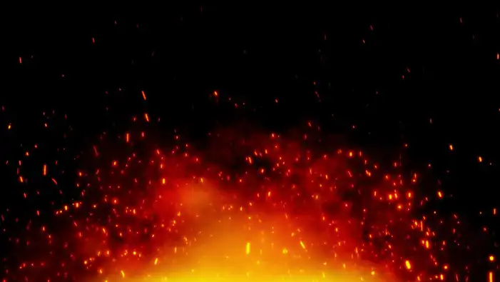 Fire Sparks Black Background HD Images Download