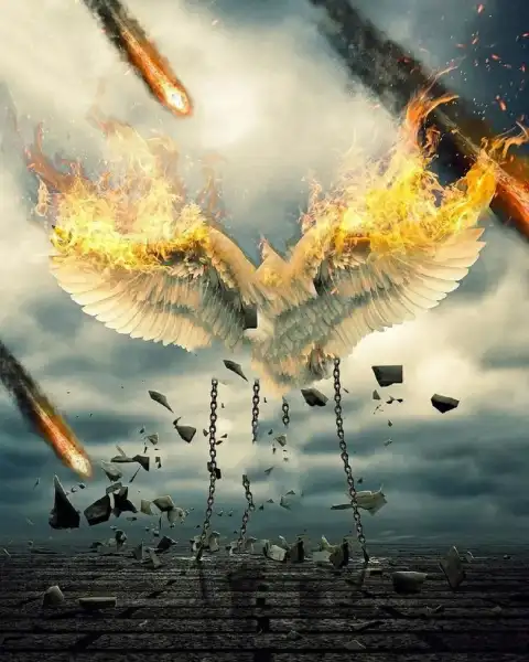 Fire Wings Picsart Editing Background Full HD Download