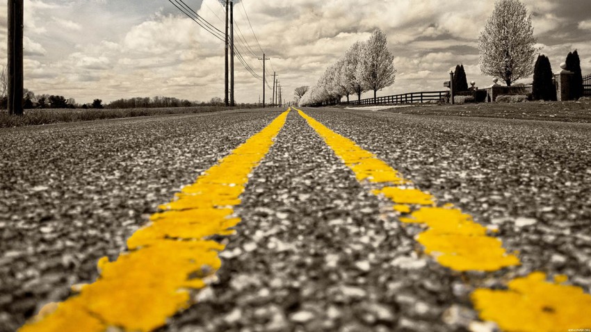 Flat Empty Road Background HD Background Free