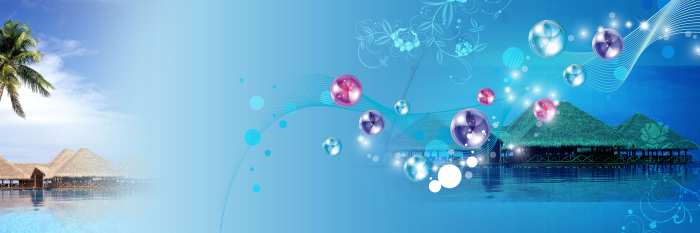 Flex Blue Design Banner Background Download