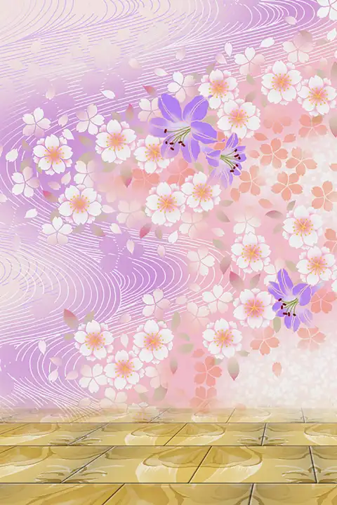 Flower Indoor Studio Background HD Download