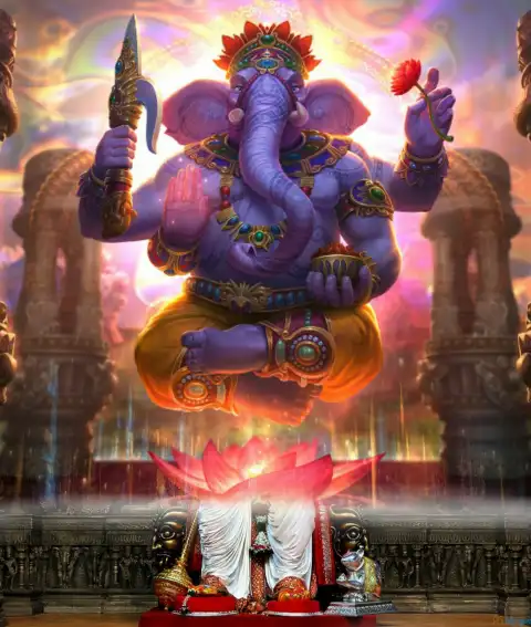 Full HD CB Picsart Angry  Ganesh Chaturthi Editing Background