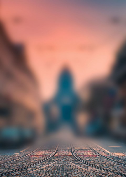 Full Hd Road Blur CB Background