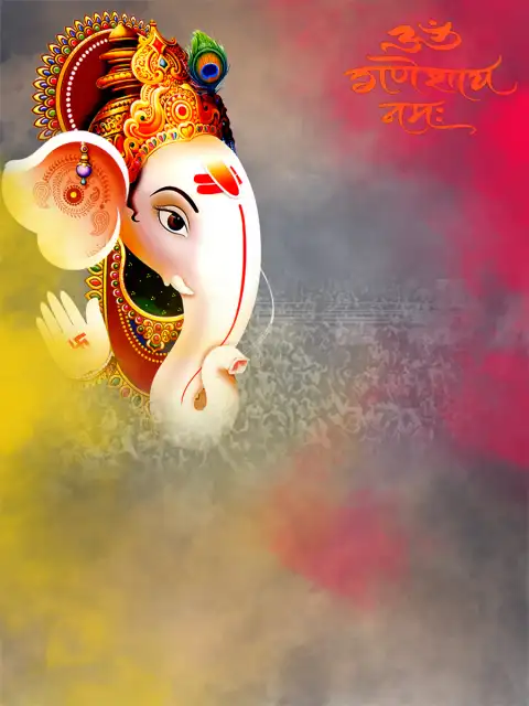 Ganesh Chaturthi Banner HD Background Download