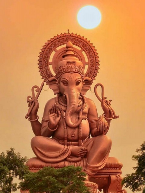 Ganesh Chaturthi Editing Background