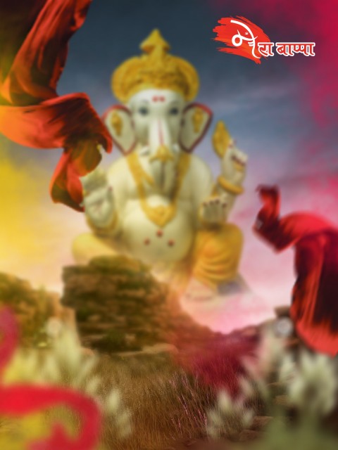 Ganesh Chaturthi Editing Background For Photoshop