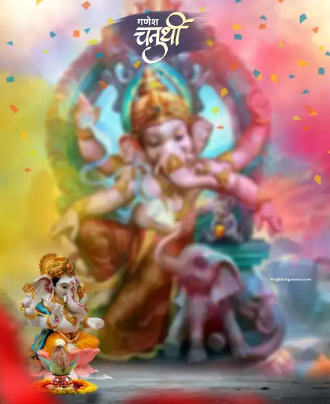 Ganesh Chaturthi Editing High Resolution Background Free