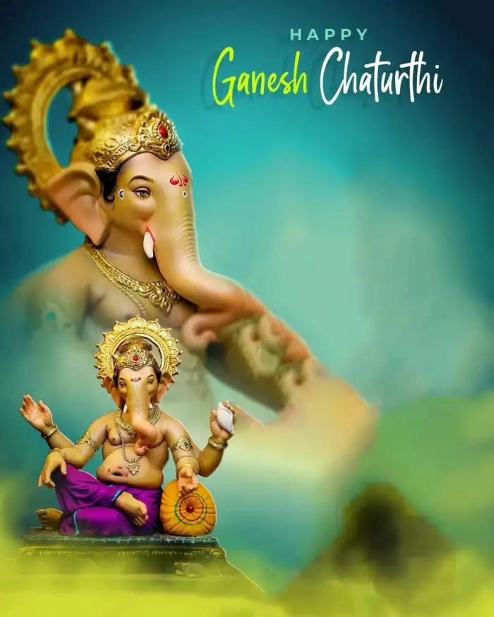 Ganesh Chaturthi Ganpati Banner Poster Background  HD Images