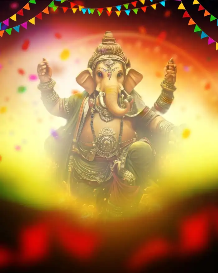 Ganesh Chaturthi Ganpati Banner Poster Background  HD Images