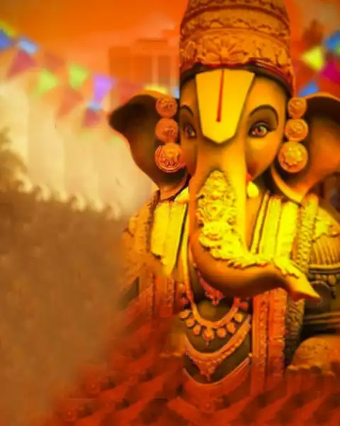 Ganesh Chaturthi Ganpati Bappa Fce Editing Background  HD Images