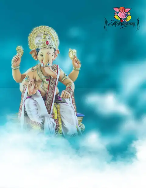 Ganesh Chaturthi Sky CB  Background HD Download