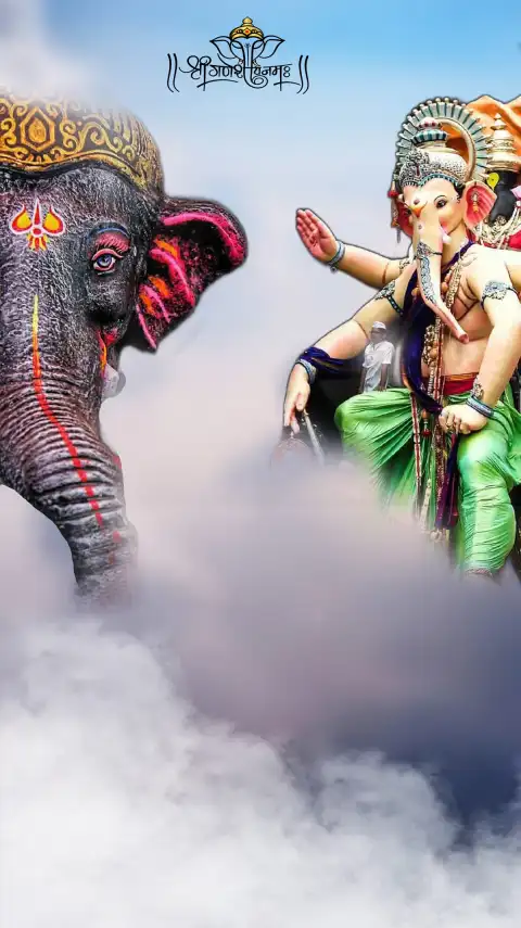 Ganesh Chaturthi  Sky HD Background For CB  Editing Download