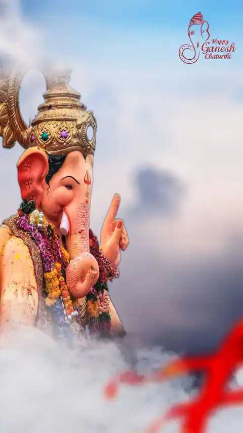 Ganesh Chaturthi  Sky Photoshop HD Background For Photo Editing