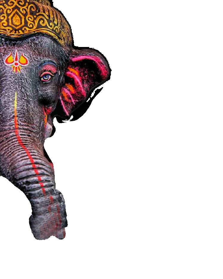 Ganesh Elephant Face HD PNG Images Download Free