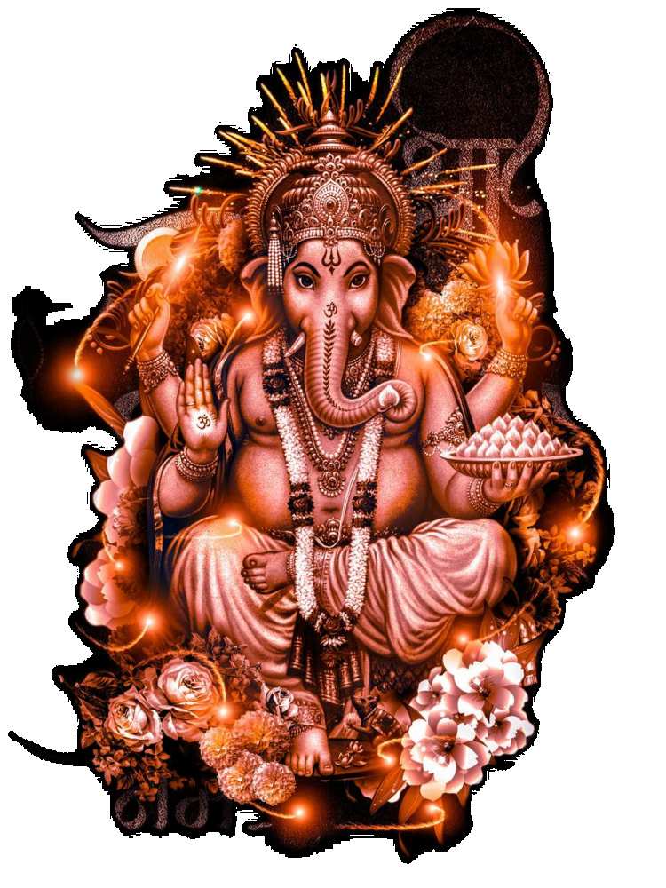 Ganesh Ji Full Body PNG HD Photos  Download Free