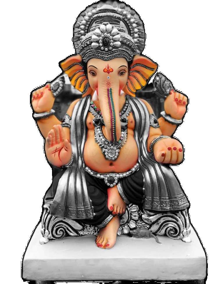 Ganesh Ji Small Statue PNG Images Download Free