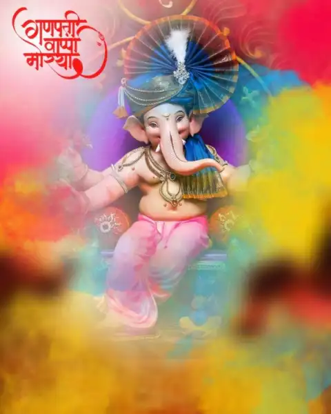 Ganesha Chaturthi Ganpati Editing Background HD Pic