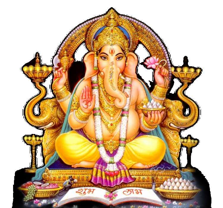 Ganpati Bappa Full HD  PNG Images Download Free