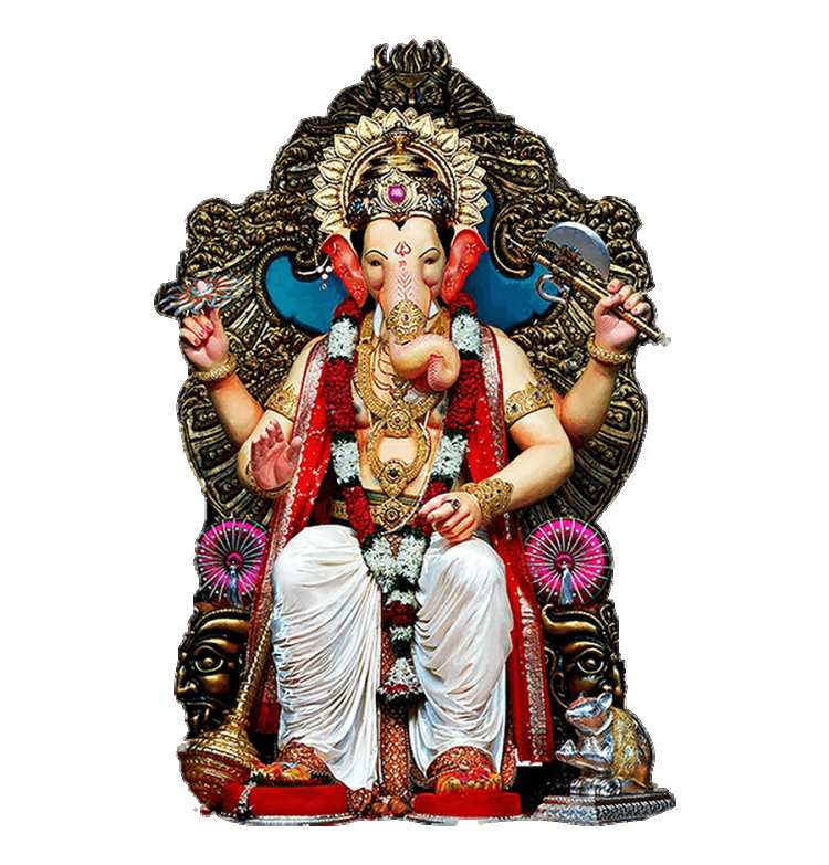 Ganpati Bappa Ganesha Picsart Editing PNG Images Download