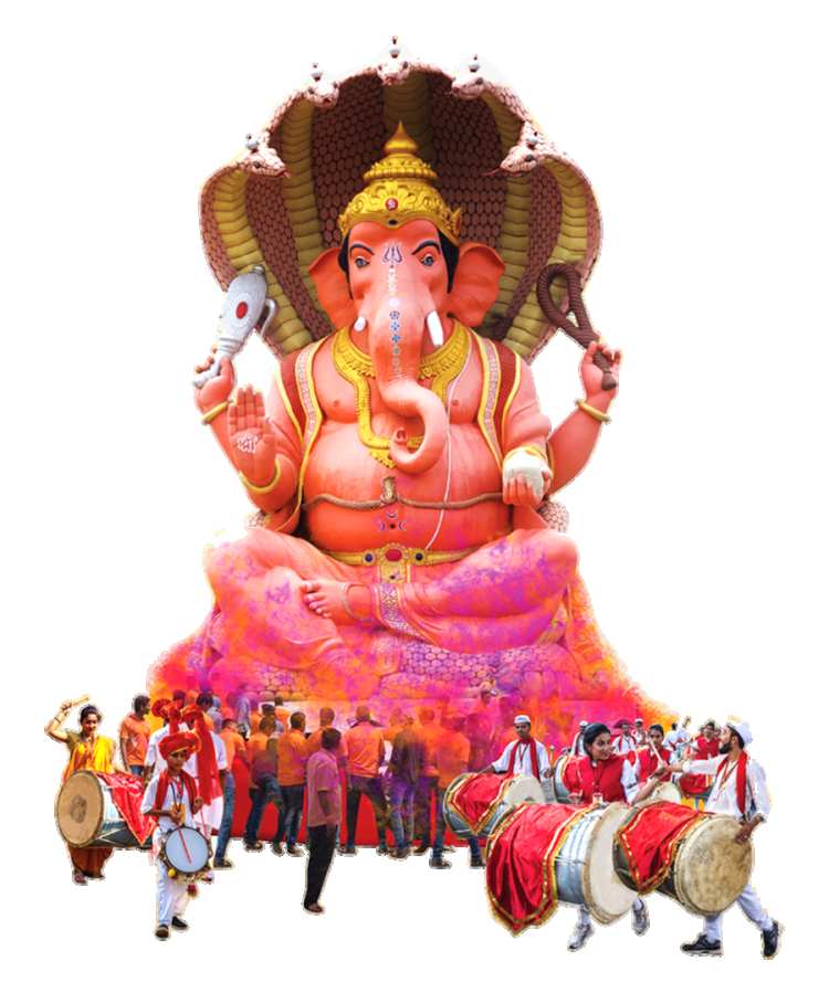 Ganpati Bappa Sheshnag Transparent PNG Images Download