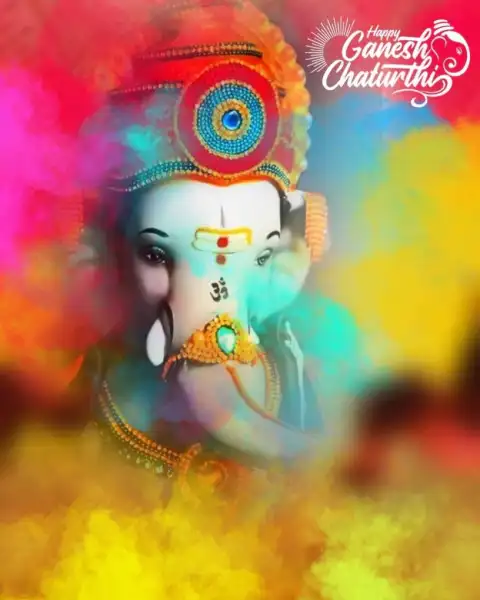 Ganpati Editing Background HD