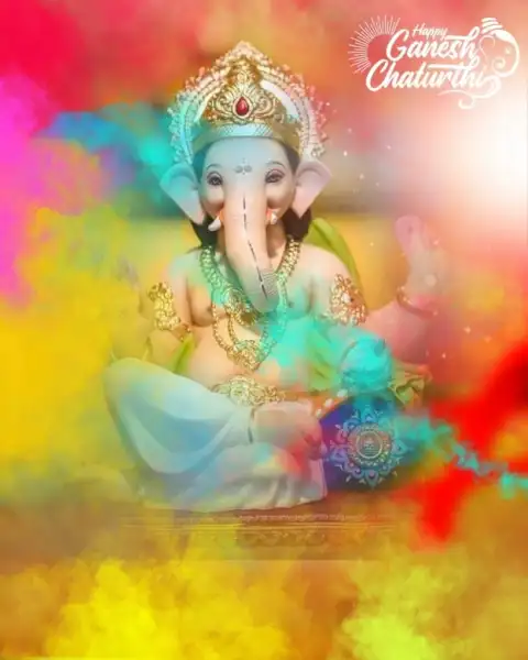 Ganpati Editing Background HD