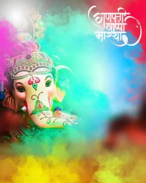 Ganpati Ganesh Chaturthi Editing Background HD For Picsart