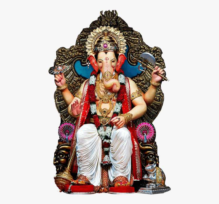 Ganpati PNG HD Background For CB Picsart Editing