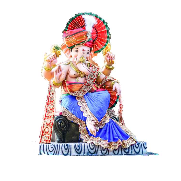 Ganpati PNG HD Background For Picsart Editing